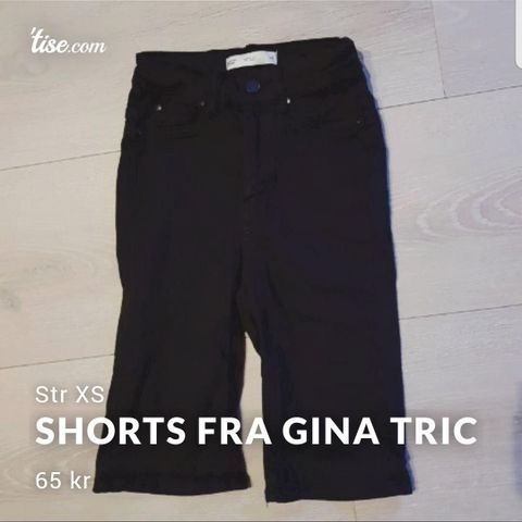 Shorts fra Gina Tricot str XS 