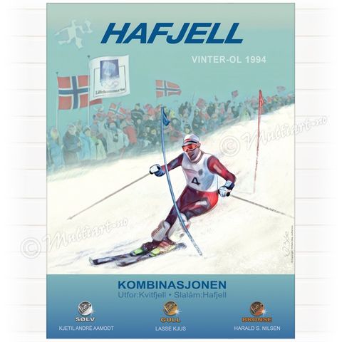 Hafjell OL 1994 plakat