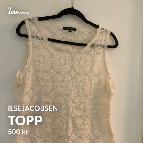 Ilse Jacobsen, topp