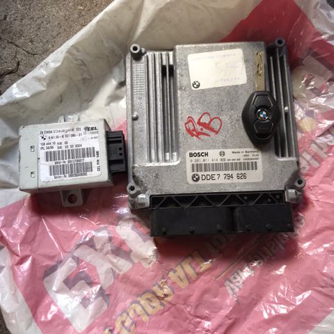 Bmw x5 3.0 d E53 ecu og mobilizer