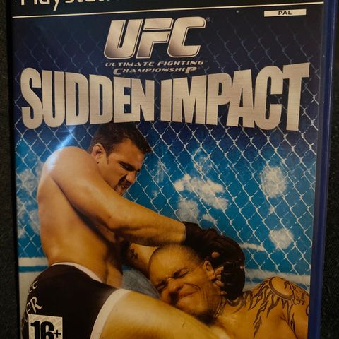 playstation 2. UFC. Sudden impact