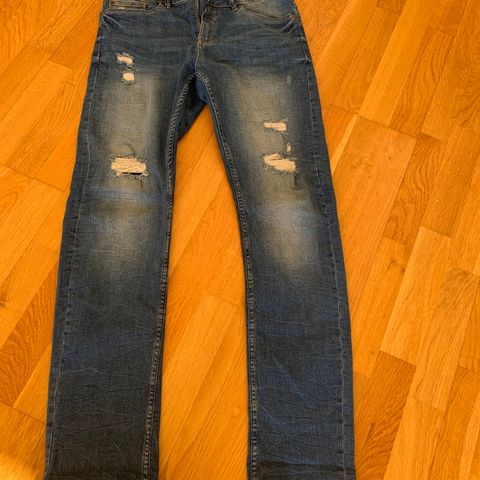 Ola bukser- tøffe jeans  Str 170