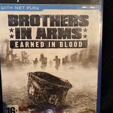 playstation 2. Brothers in arms. Earned in blood