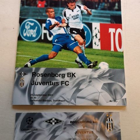 Rosenborg- Juventus 2001