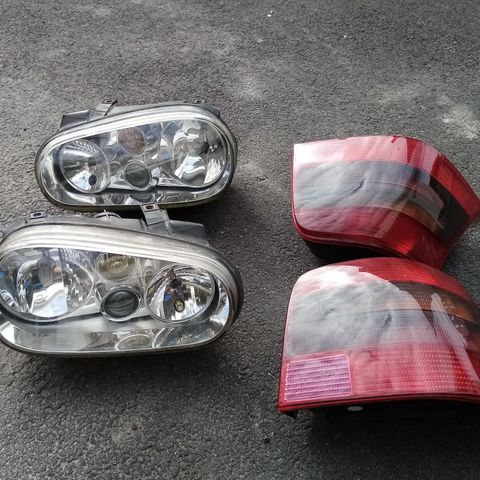 Golf 4.  BAKlampe / BAKlykt