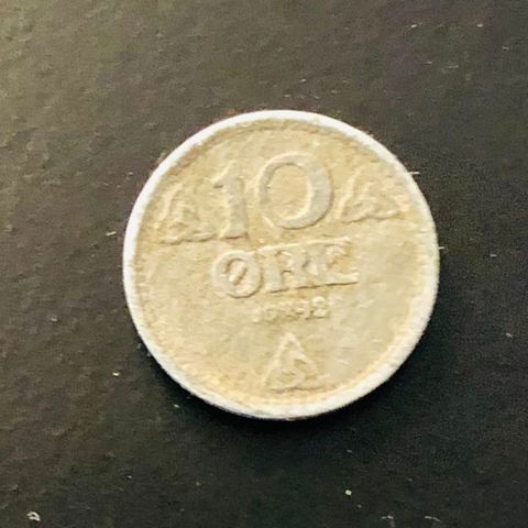 10 øre 1942 Zink. (1630)