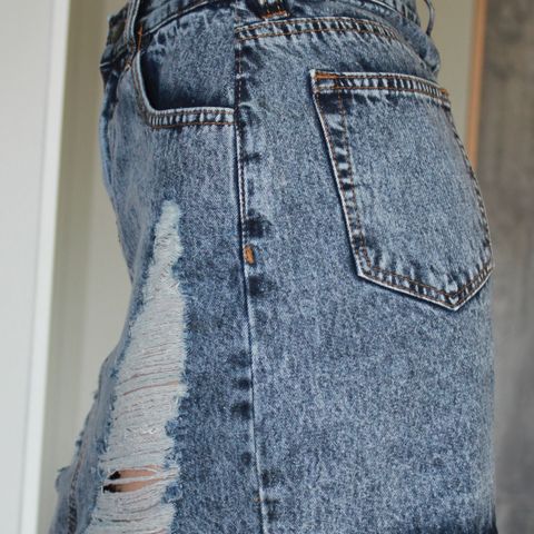 Lira vintage stil denim skjørt i str.xs-s