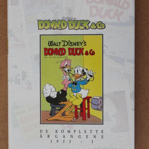 1953 DONALD DUCK & CO KOMPLETTE ÅRGANGSBØKER