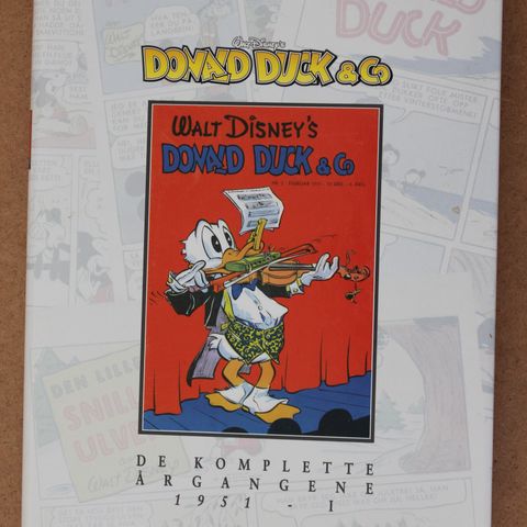 1951 DONALD DUCK & CO KOMPLETTE ÅRGANGSBØKER