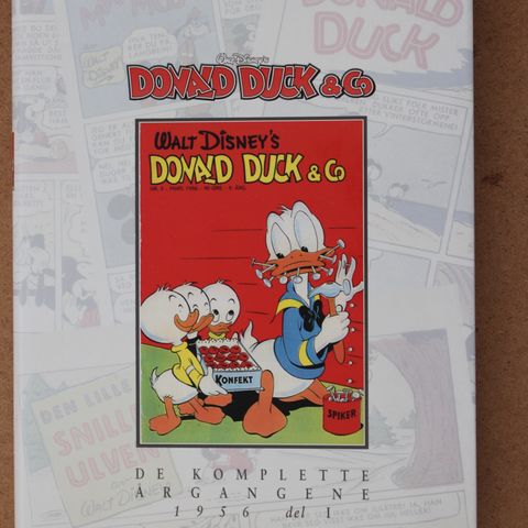 1956 DONALD DUCK & CO KOMPLETTE ÅRGANGSBØKER