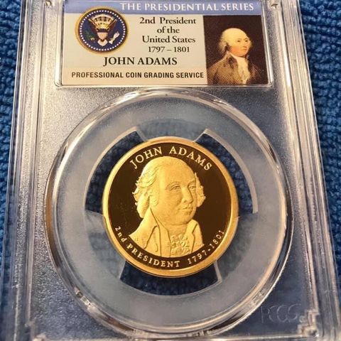 The presidential series. 1 $ 2007 - S John Adams 2 nd  1797- 1801