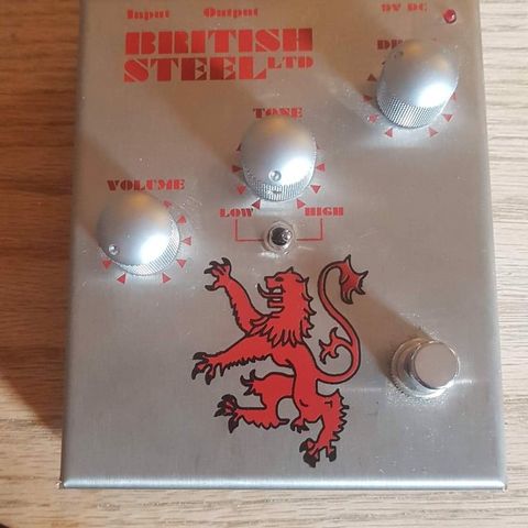 British Steel Ltd edition pedal 67/100 fra 2006