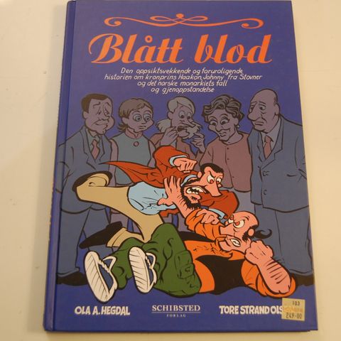 Blått blod -hardcover