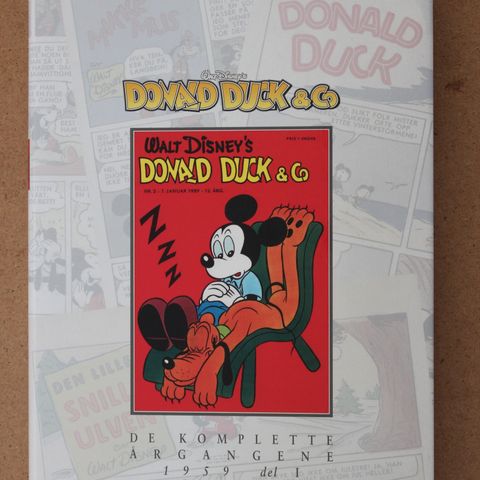 1959 DONALD DUCK & CO KOMPLETTE ÅRGANGSBØKER