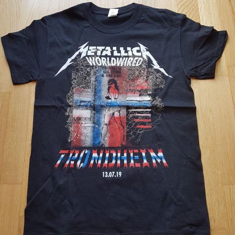 Metallica Trondheim 2019 t skjorte