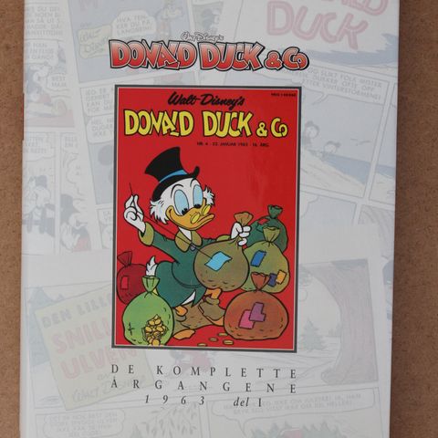 1963 DONALD DUCK & CO KOMPLETTE ÅRGANGSBØKER