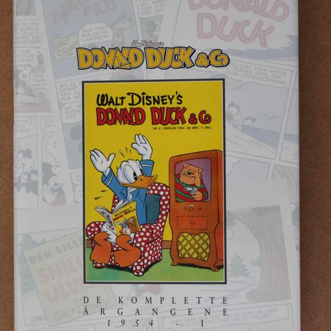 1954 DONALD DUCK & CO KOMPLETTE ÅRGANGSBØKER