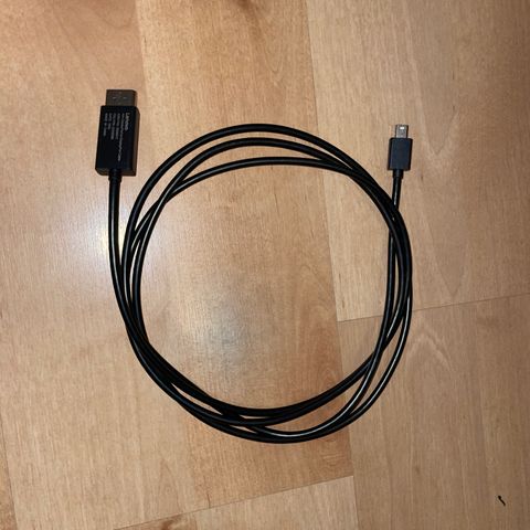 LENOVO DisplayPort-kabel, Mini DisplayPort (han) til DisplayPort (han)
