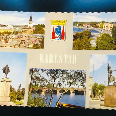 Karlstad, Sverige Ubrukt (744B)