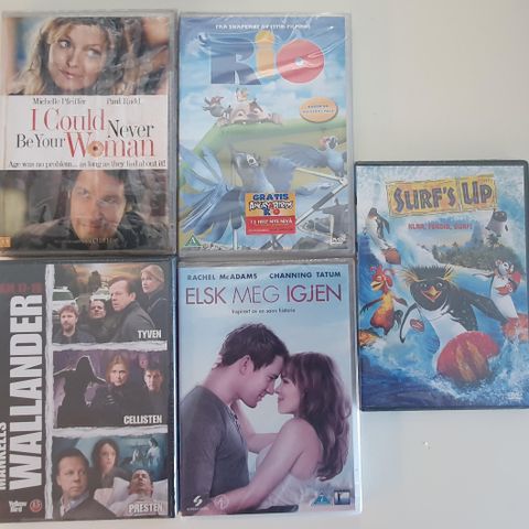 Diverse DVD-filmer