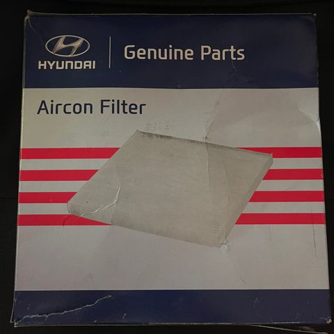 Pollenfilter for Hyundai og Kia