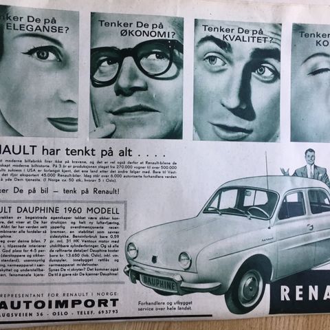 Reklame for Renault