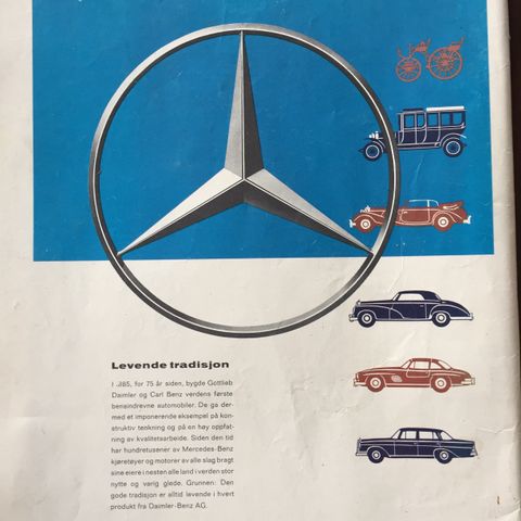 Reklame Mercedes Benz