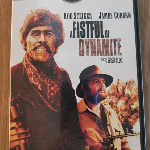 A Fistful of Dynamite (DVD, Sergio Leone, Rod Steiger, James Coburn)
