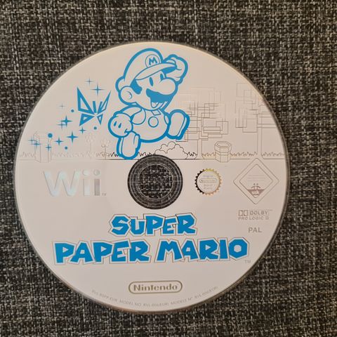 Super Paper Mario til Nintendo Wii (Kun disk)