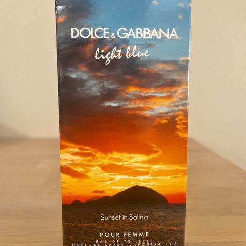 Dolce & Gabbana Light Blue Sunset in Salina parfyme, 100 ml EdT