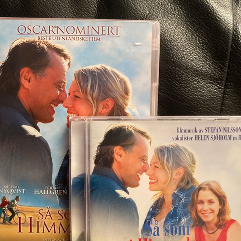 Så som i Himmelen film og Filmmusikk - Dvd - Cd