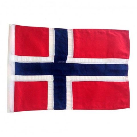 Ektra norsk flagg til Balkong /Fasadestang