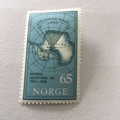 Norske frimerker 1957