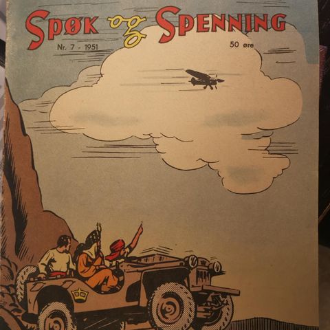 Spøk og spenning nr 7 1951