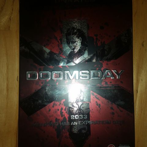 Doomsday. Unrated DVD.  (Steelbook )