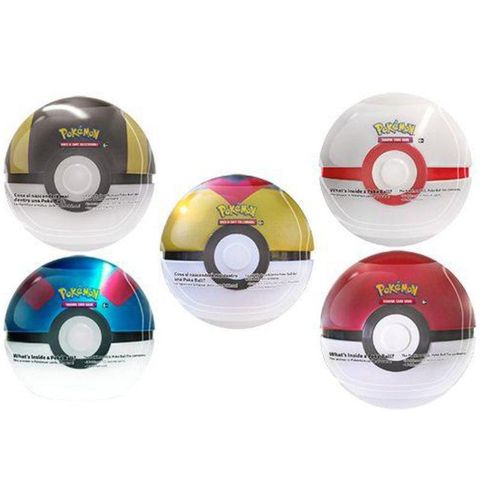 Pokemon 2021 Pokeball Tins - Sett