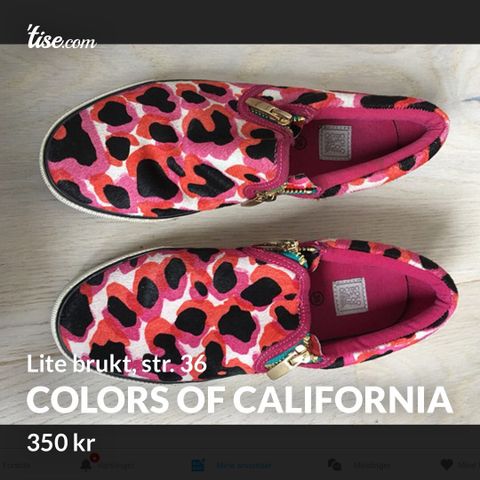 Sneakers Colors of California