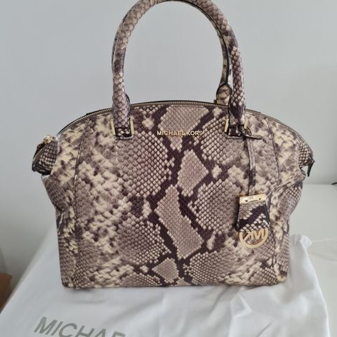 Michael Kors snakeskin veske