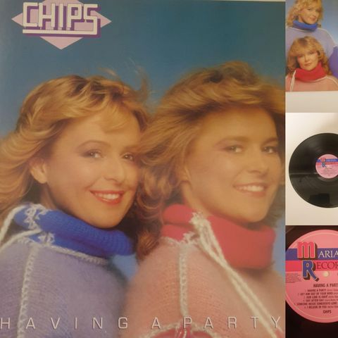 VINTAGE/RETRO LP-VINYL "CHIPS/HAVING A PARTY 1982 "