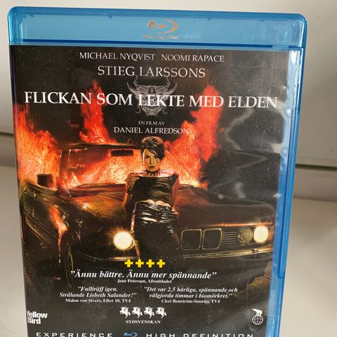 Jenta som lekte med ilden (Blu-ray)