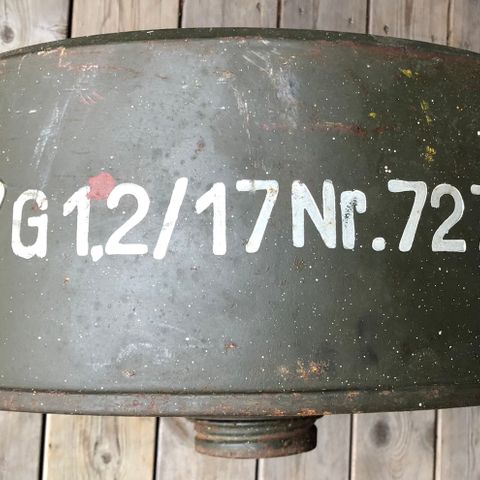Heeres-Einheits-Schutzlüfter HES 1,2 - Gassfilter - Bunker