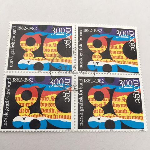 Norske frimerker 1982