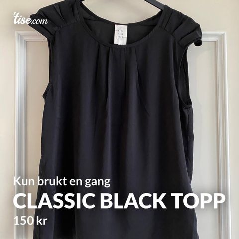 Classic Black Topp