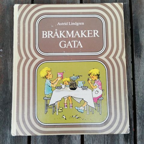 Bok "Bråkmaker gata" av Astrid Lindgren