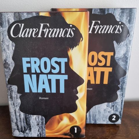 Spenningsroman Frostnatt av Clare Francis