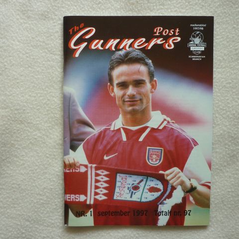 Arsenal - The Gunners post #1 -  September 1997.