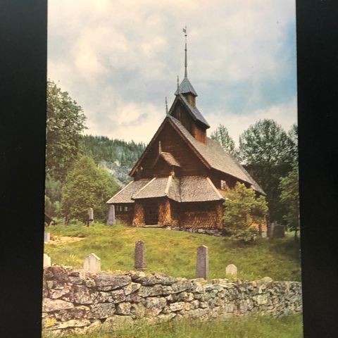 Eidsborg stavkirke, Telemark ubrukt. (866D)