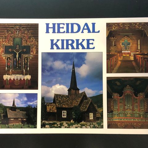 Heidal kirke ubrukt. (873D)