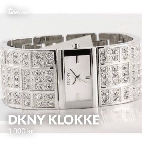 Nydelig Dkny klokke 1000,-