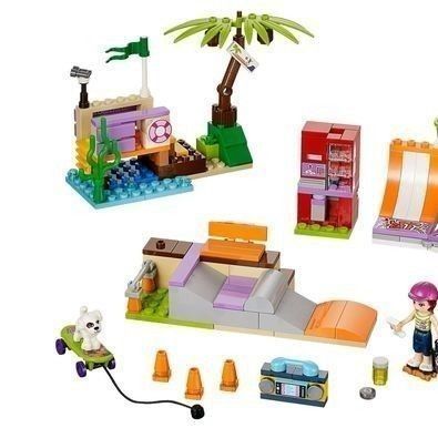 som ny lego friends skatepark.